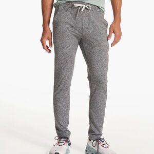 Vuori men’s Ponto Performance Pant 30" Heather grey